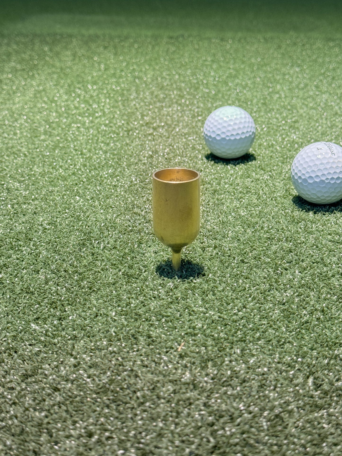 Gold Method Golf Cart Cigar Holder