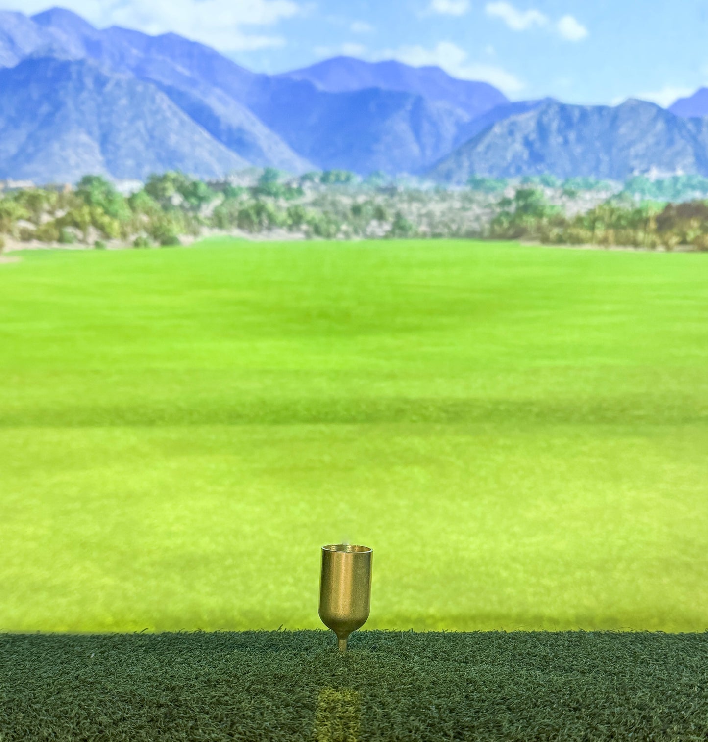 Gold Method Golf Cart Cigar Holder