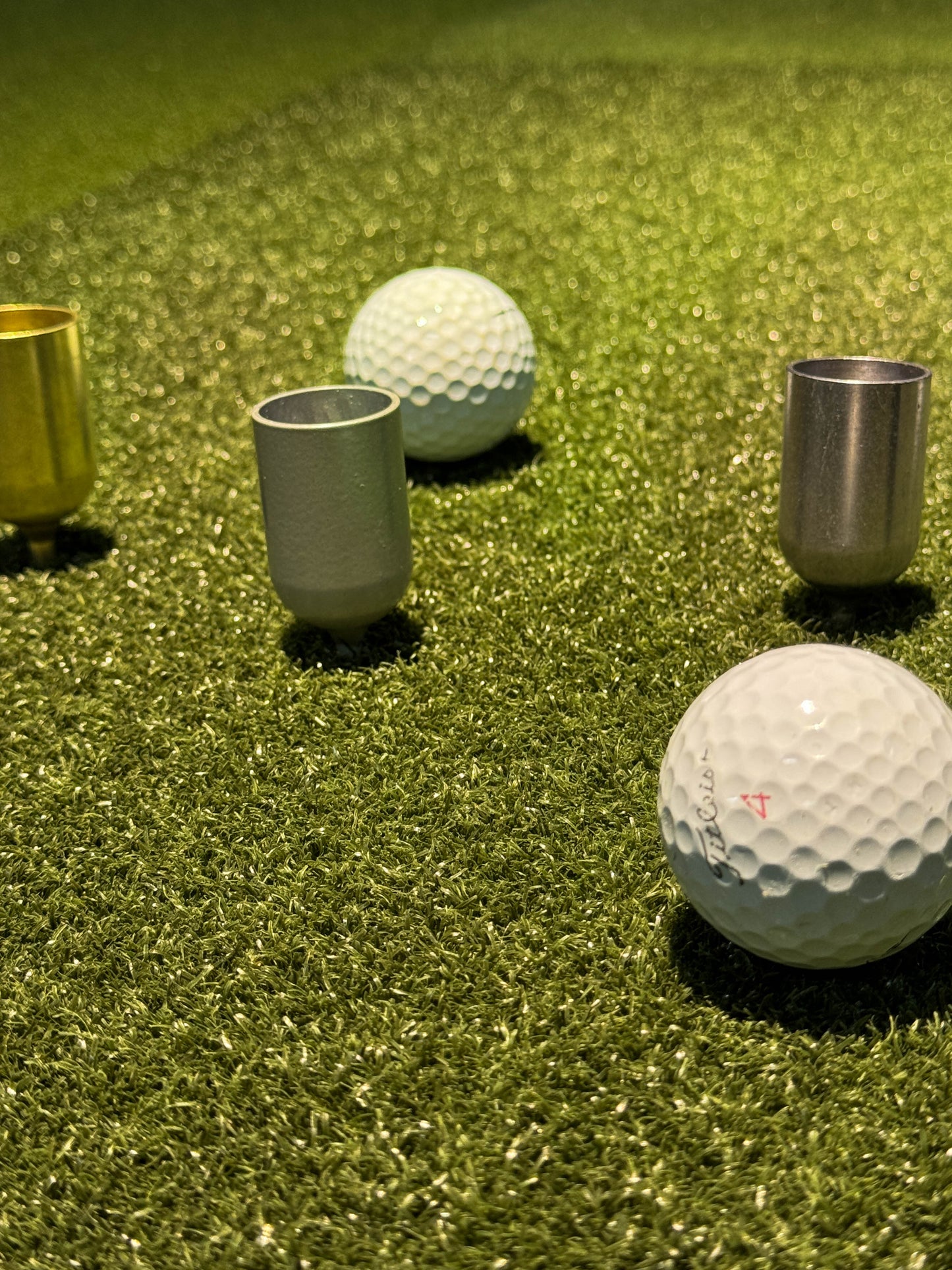 Silver Method Golf Cart Cigar Holder